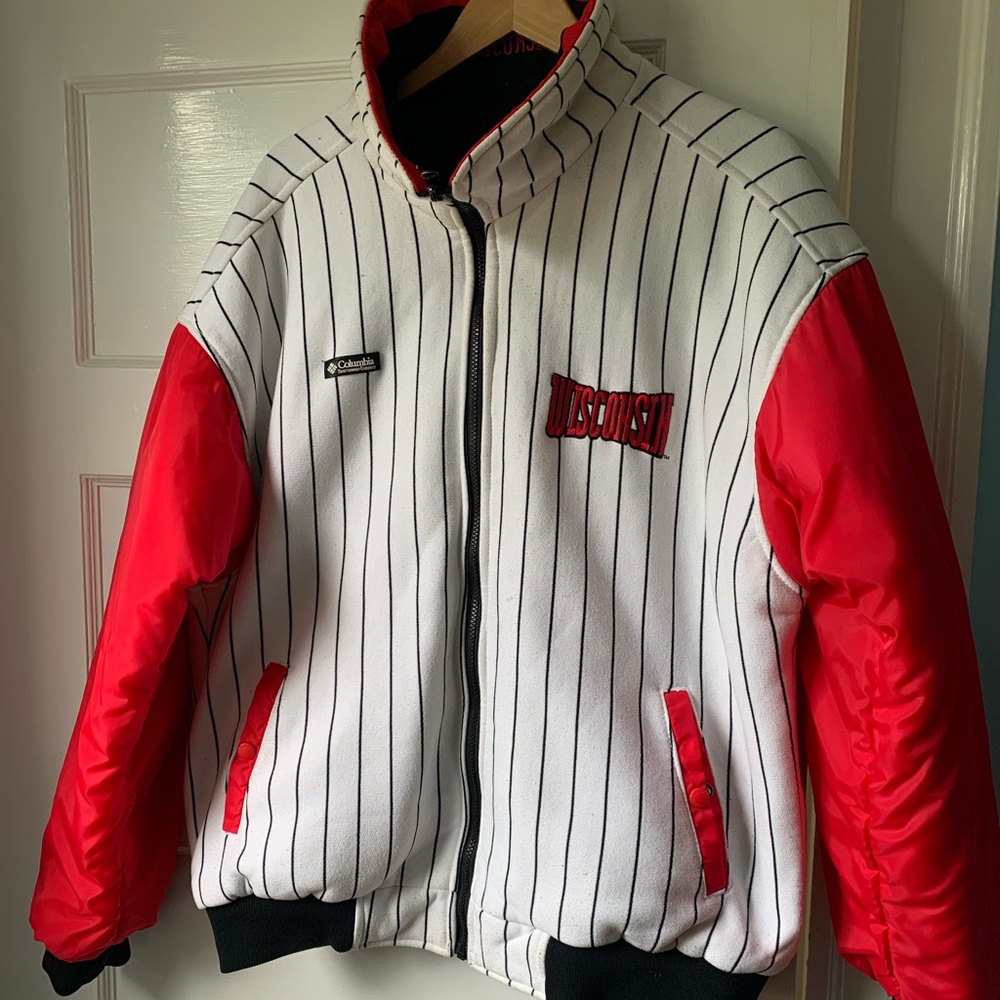 Reversible! Vintage Wisconsin Badgers Varsity